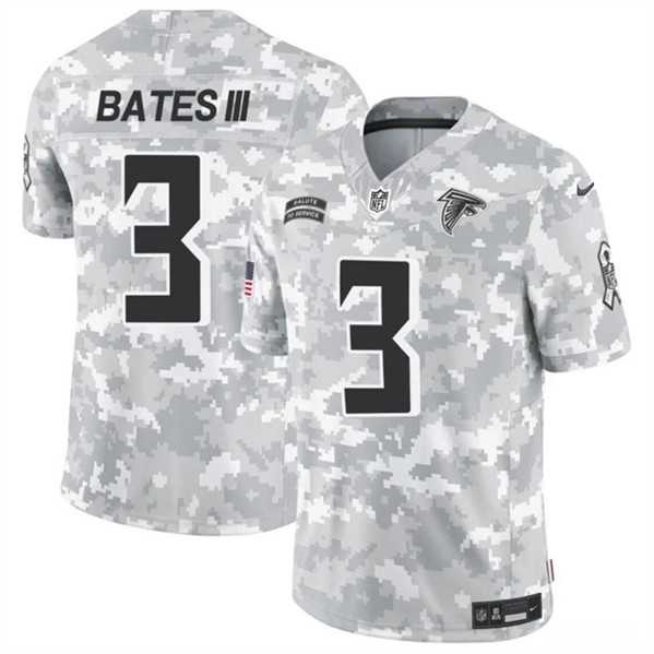 Mens Atlanta Falcons #3 Jessie Bates III 2024 F.U.S.E. Arctic Camo Salute to Service Limited Stitched Jersey Dzhi->atlanta falcons->NFL Jersey